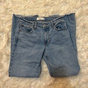 Abercrombie and Fitch The Low Rise Baggy Jean 25 or 0